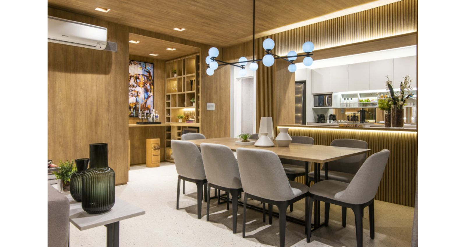 Foto do Decorado | Apto 158m²