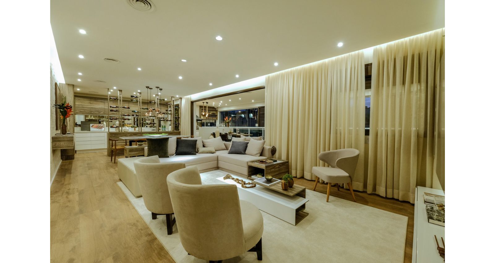 Foto do Decorado | Apto. 178m²