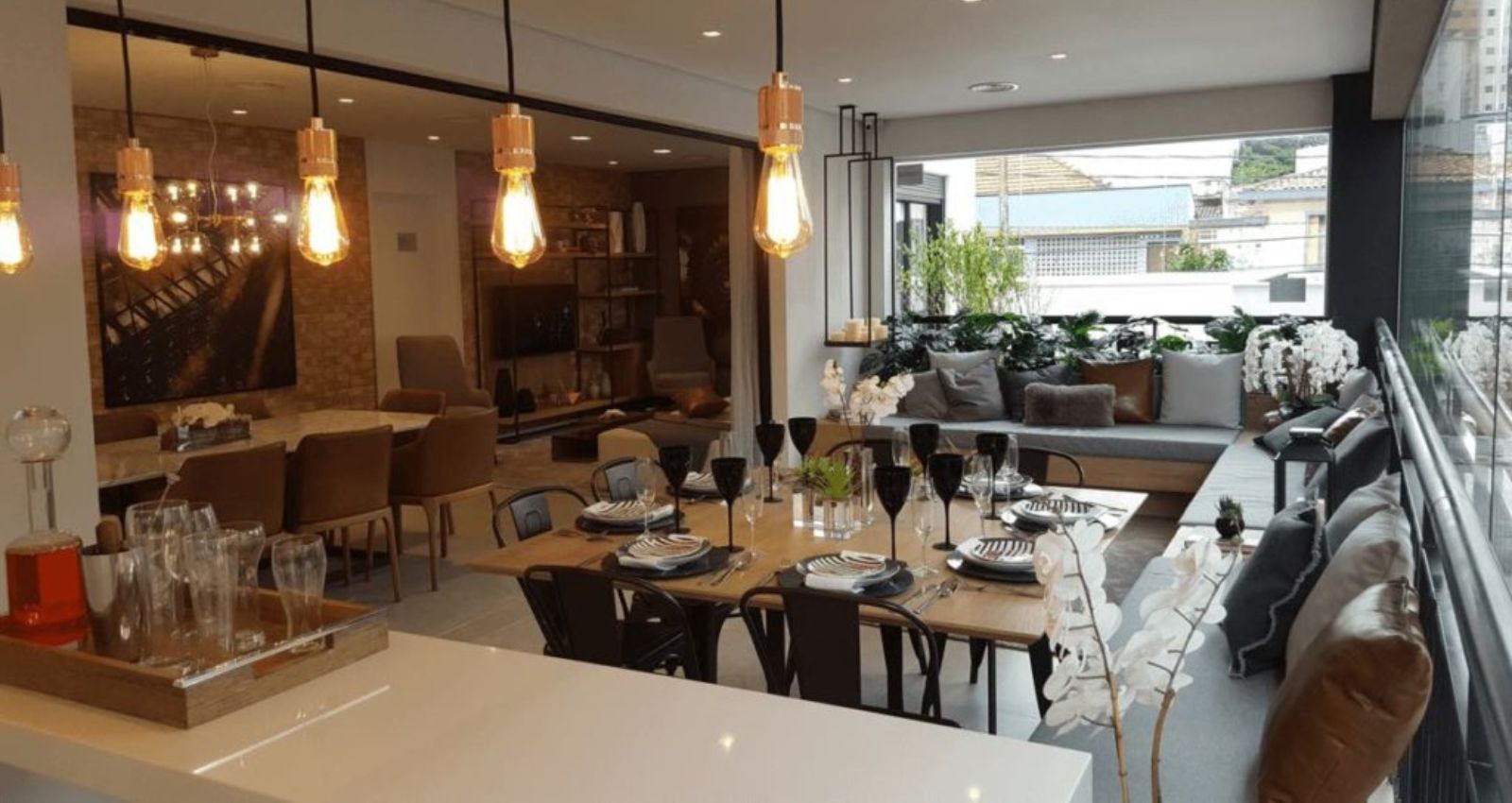 Foto do Decorado | Apto. 157m²