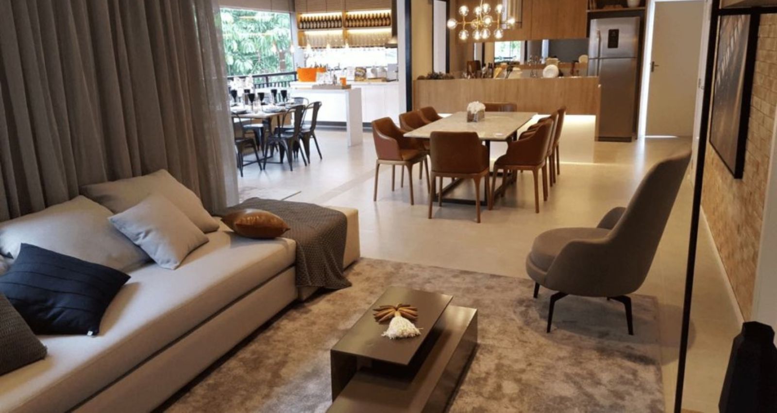 Foto do Decorado | Apto. 157m²