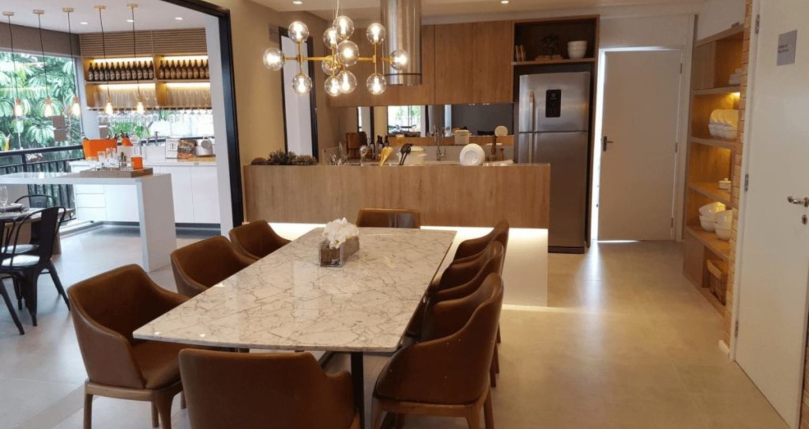 Foto do Decorado | Apto. 157m²