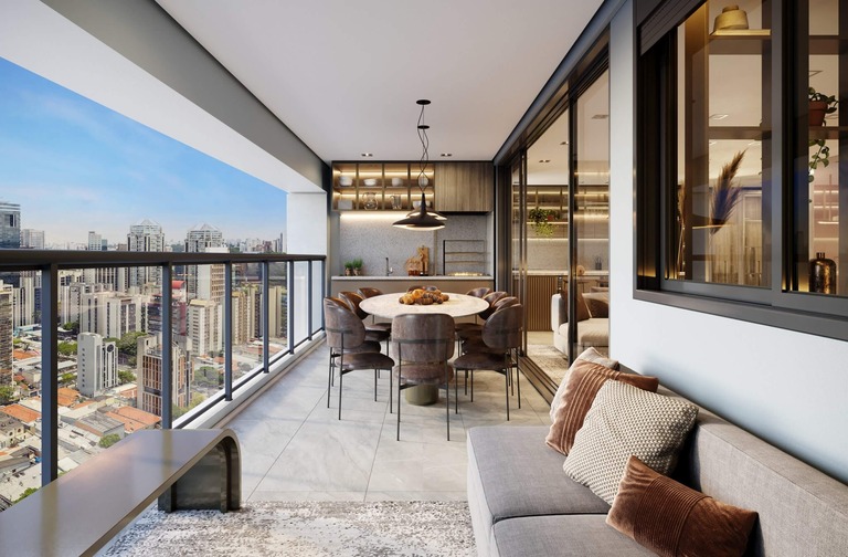 Terraço 143 m²