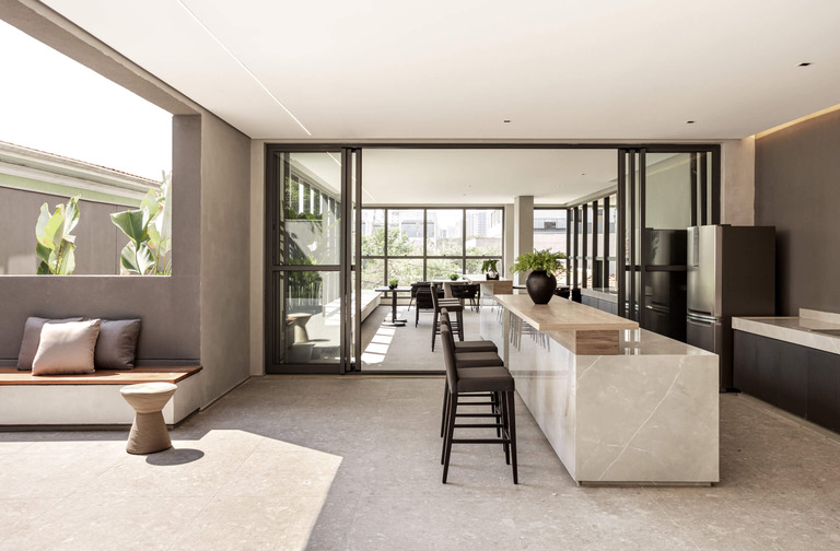 Churrasqueira e espaço gourmet