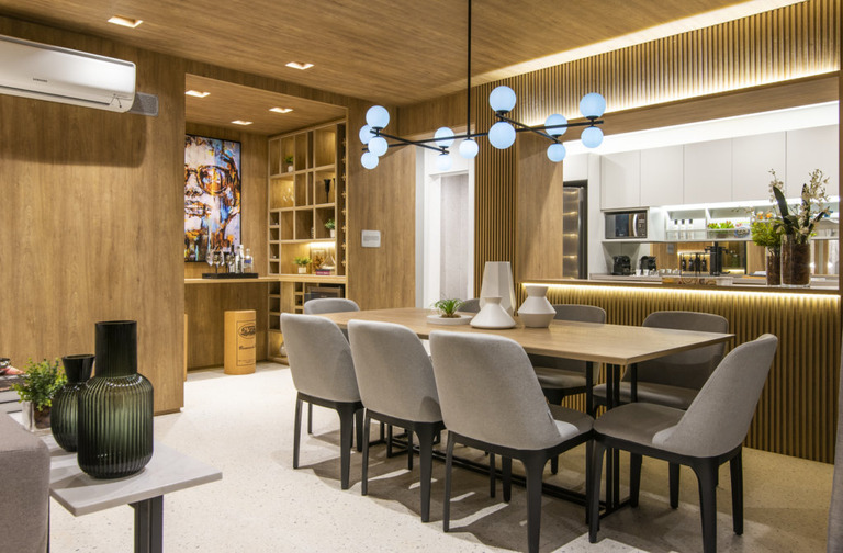 Foto do Decorado | Apto 158m²