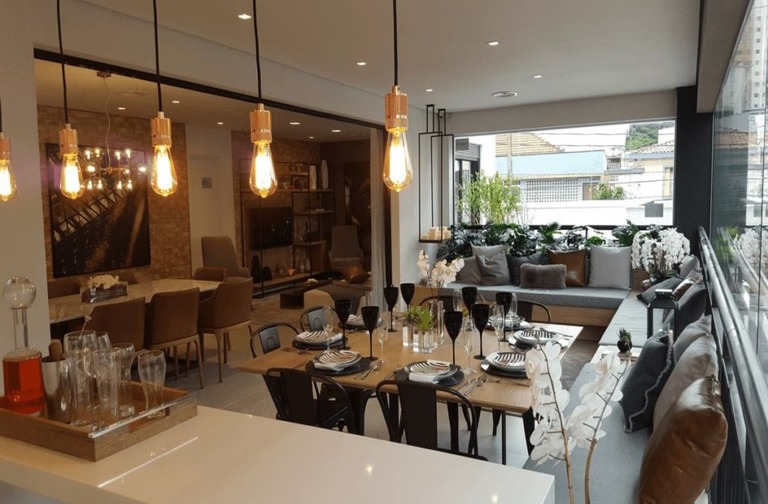 Foto do Decorado | Apto. 157m²