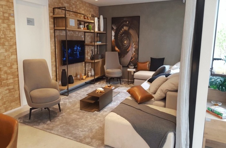 Foto do Decorado | Apto. 157m²