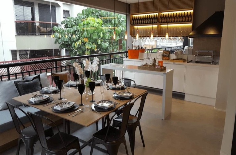 Foto do Decorado | Apto. 157m²