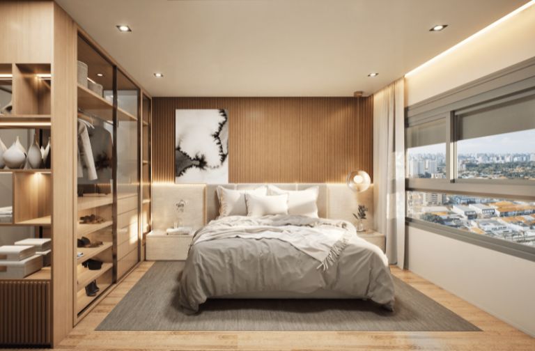 Suíte master - Apto 115 m²