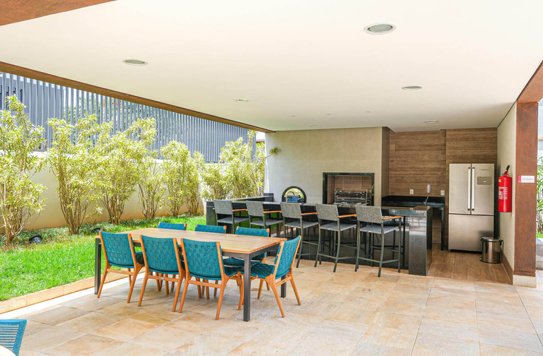 Churrasqueira com Forno de Pizza