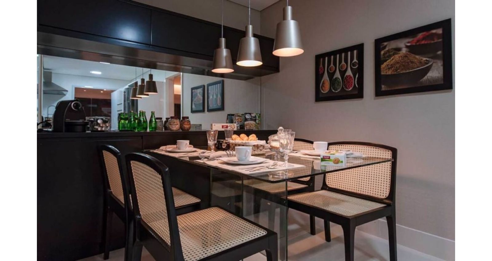 Foto do Decorado | Apto 166m²