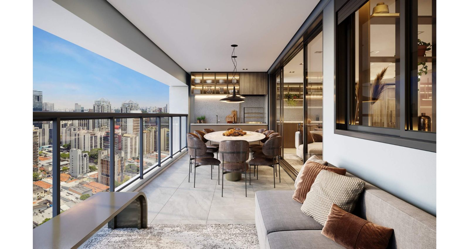Terraço 143 m²
