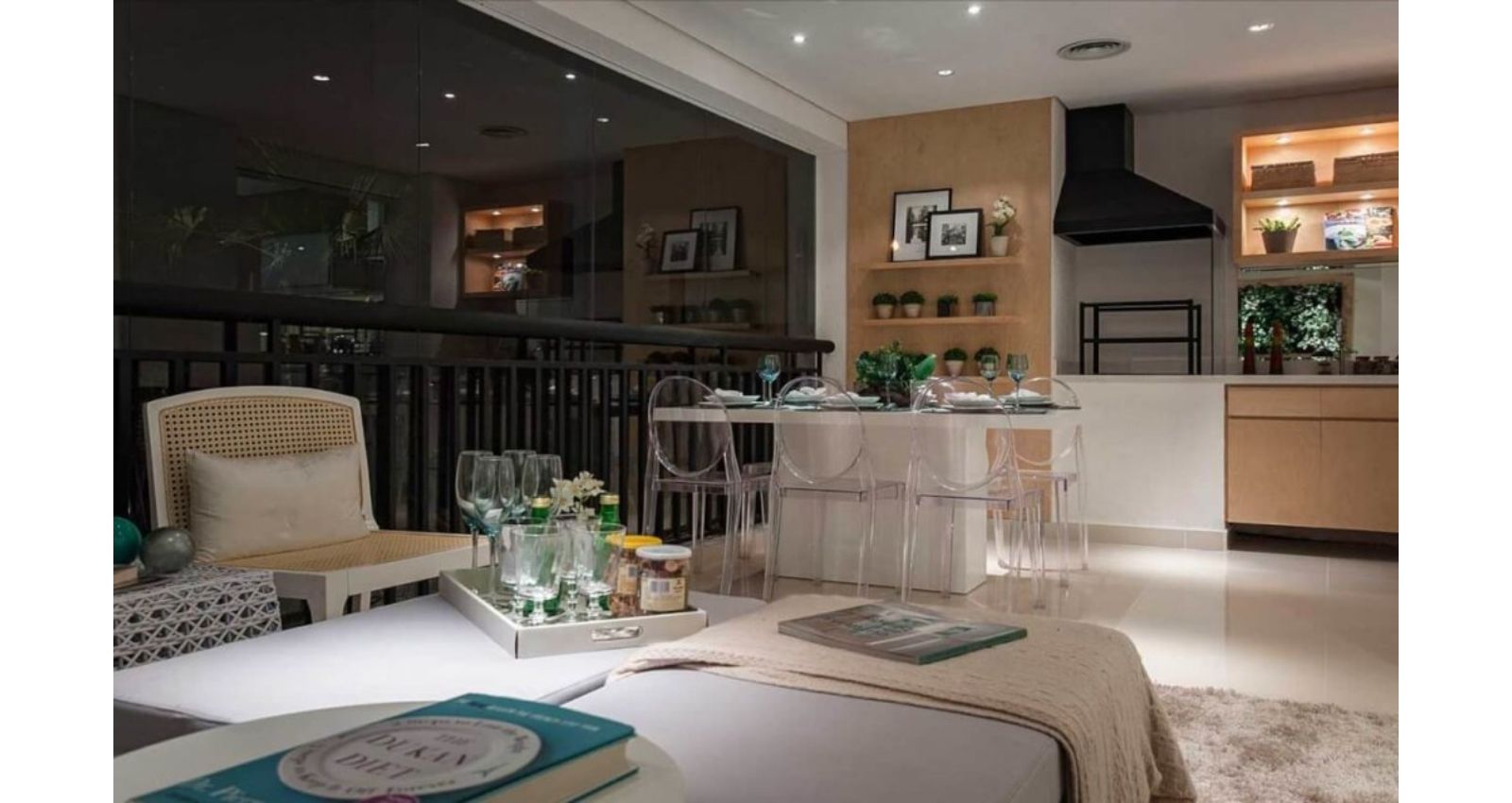 Foto do Decorado | Apto 145m²