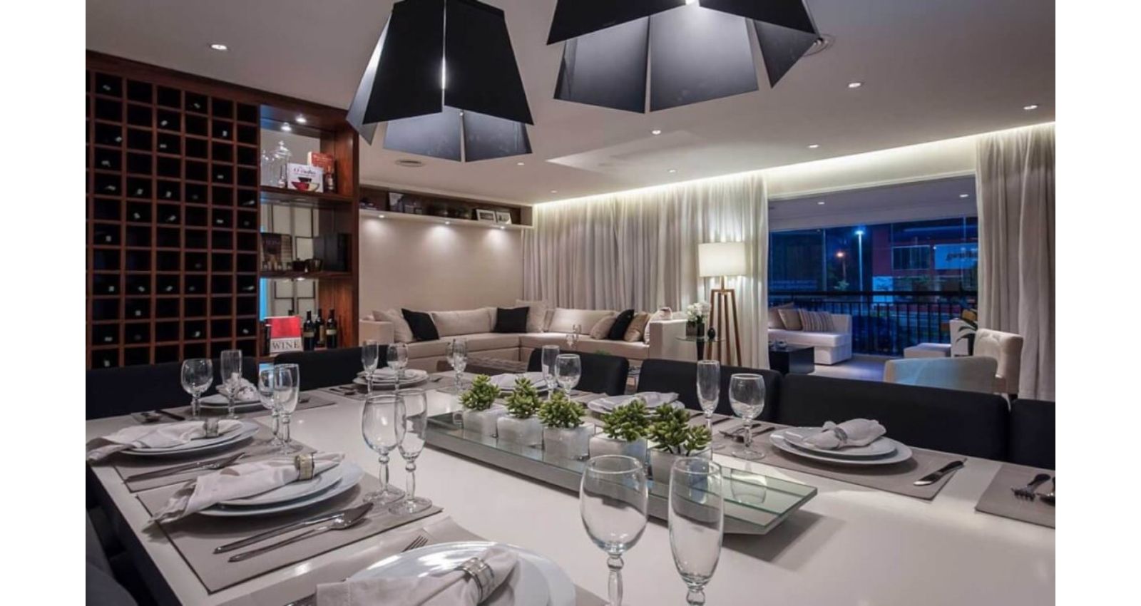 Foto do Decorado | Apto 166m²