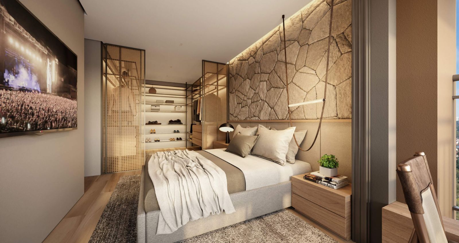 Suíte master - Apto 180 m²