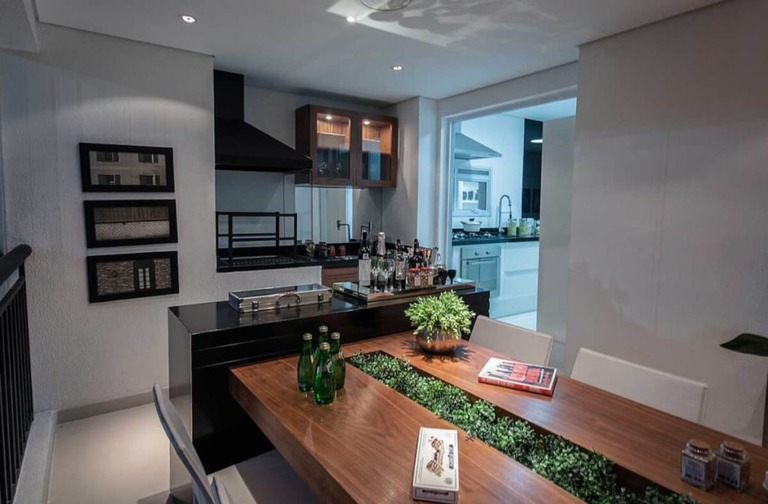 Foto do Decorado | Apto 166m²