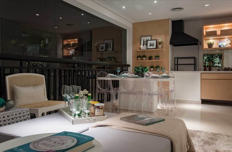 Foto do Decorado | Apto 145m²