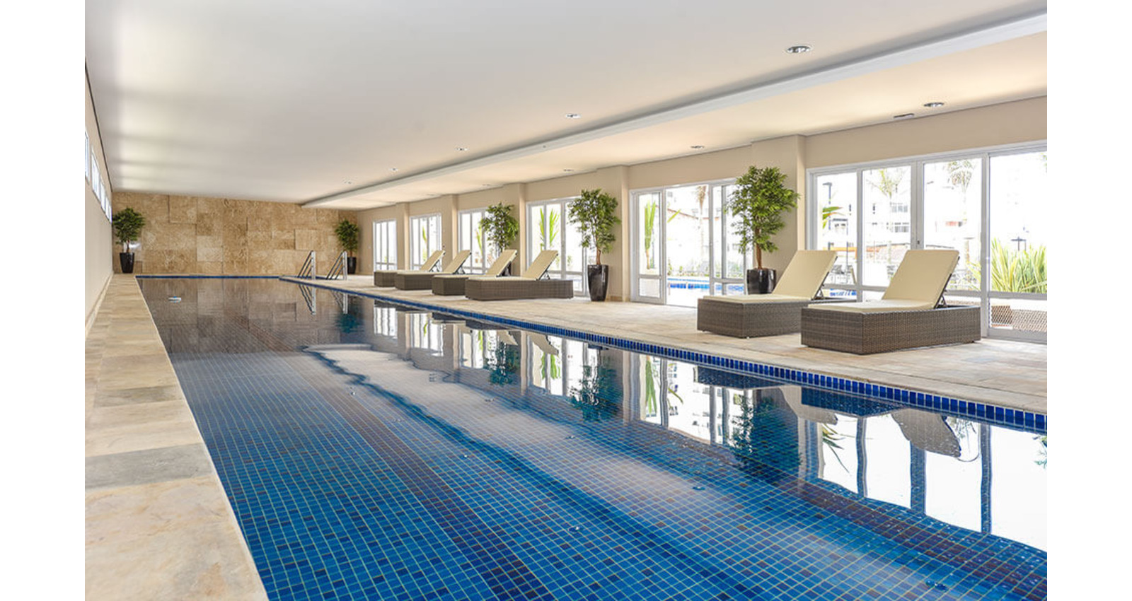 Foto da Piscina Coberta com raia de 25m