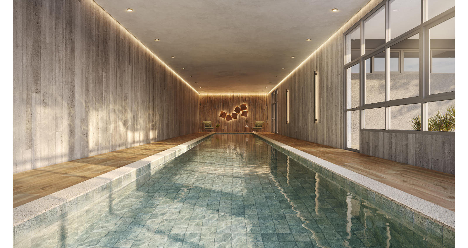 Piscina coberta com 25 M