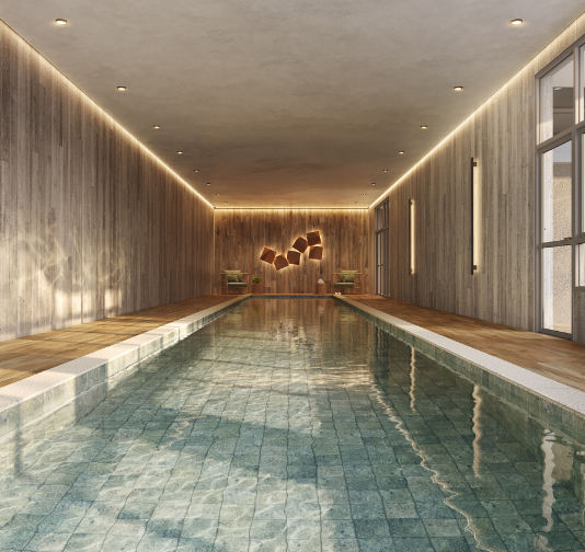 Piscina coberta com 25 M