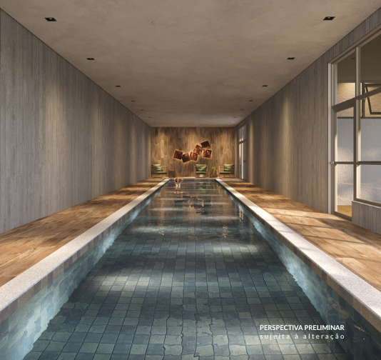 Piscina coberta com 25 M