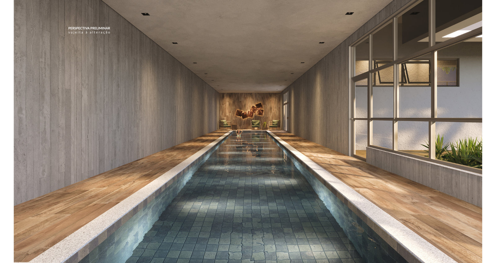 Piscina coberta com 25 M