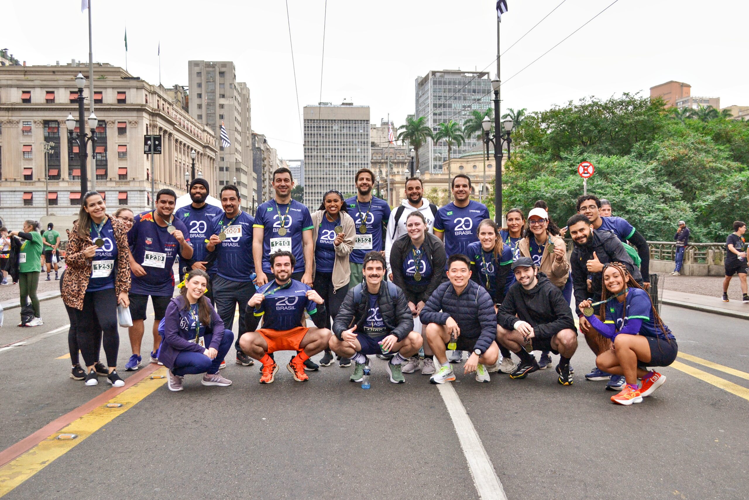 Empresa comemora 20 anos em corrida no Centro Histórico